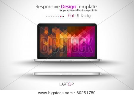 Modern devices mockups fpr your business projects. webtemplates included.