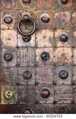 Copper Door On Temple Mount