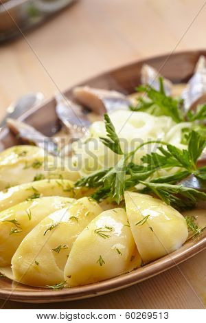 Matjes with Potatoes