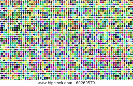 vector background color dots