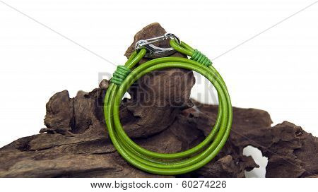 green bracelet