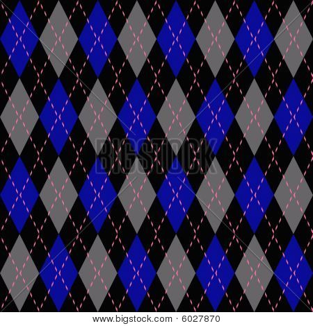 Argyle Bezešvé Pattern