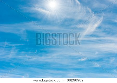 Sky and clouds