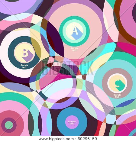 Design colorful circle.