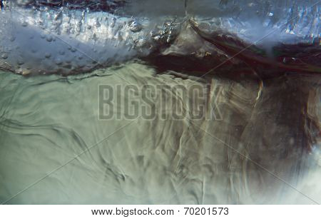 Ice Melting In Drink