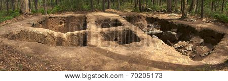 Dolmen Of Cruzinha Or Arribada Site. Esposende, Portugal