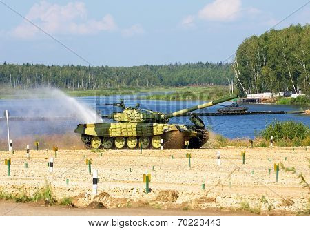 Tank On A March