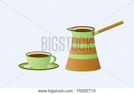 Cup And Cezve