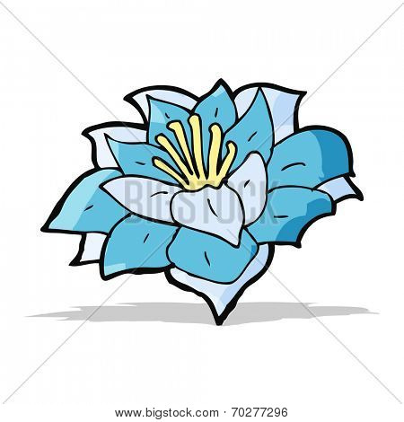 cartoon flower
