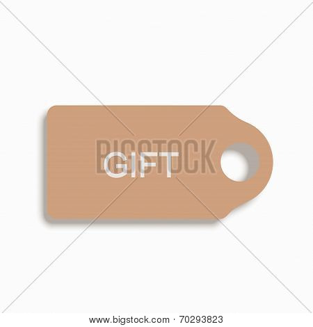 vector modern shopping icon on white background