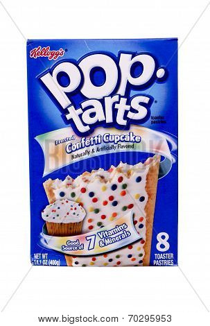 Box Of Confetti Cupcake Pop Tarts