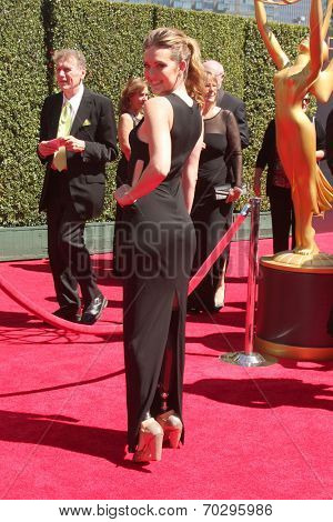 LOS ANGELES - AUG 16:  Amy Purdy at the 2014 Creative Emmy Awards - Arrivals at Nokia Theater on August 16, 2014 in Los Angeles, CA