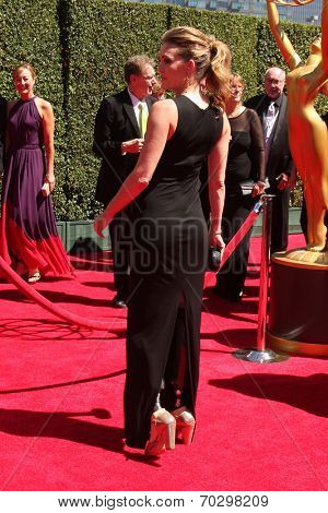 LOS ANGELES - AUG 16:  Amy Purdy at the 2014 Creative Emmy Awards - Arrivals at Nokia Theater on August 16, 2014 in Los Angeles, CA