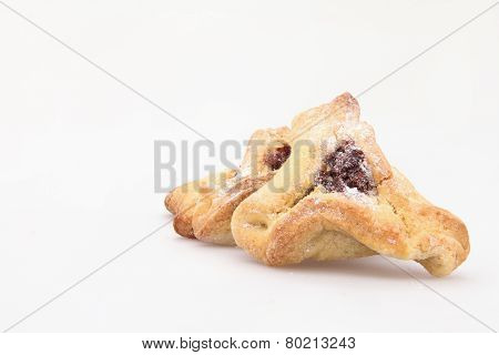 Traditional Jewish holiday food - Purim Hamantaschen