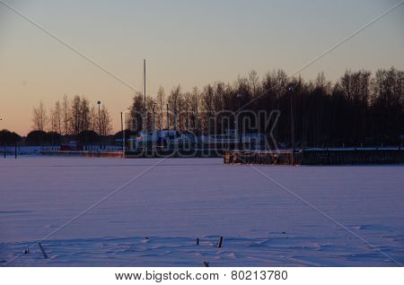 Winter in Finnish Lapland