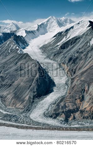Glacier In Tajikistan