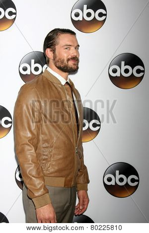 LOS ANGELES - JAN 14:  Charlie Weber at the ABC TCA Winter 2015 at a The Langham Huntington Hotel on January 14, 2015 in Pasadena, CA