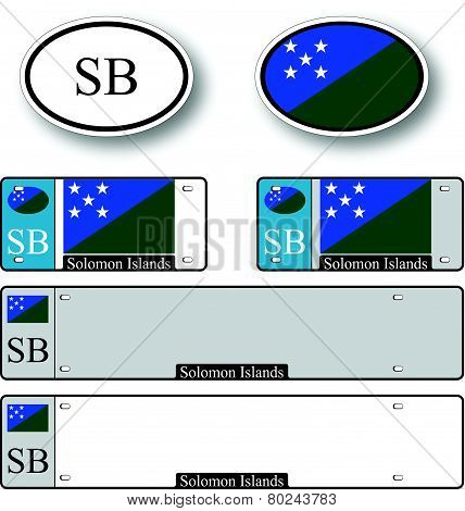 Solomon Islands Auto Set
