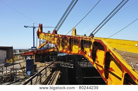 Big Ramp Of A Vessel