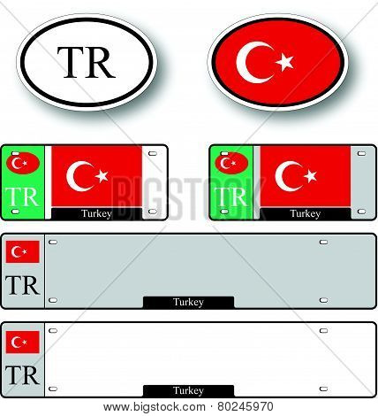 Turkish Republic Of Northern Cyprus Auto Set
