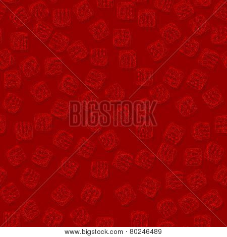 pattern of stripes and circles