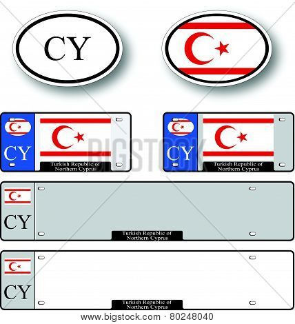 Turkish Republic Of Northern Cyprus Auto Set