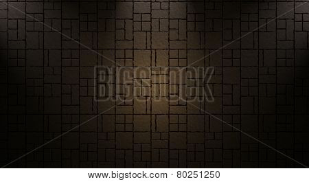 Pattern Stone Brick Wall Background