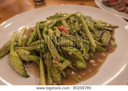 Moonflower Stir-fried