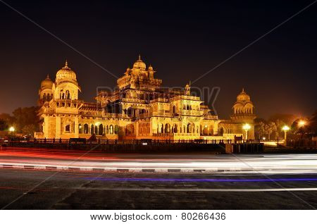 Albert Hall (central Museum) In Jaipur, Rajasthan, India