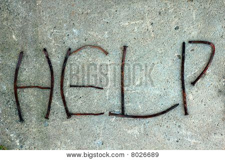 Text rezavé hřebíky