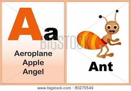 Alphabet Letter A