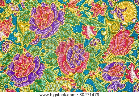 Pattern For Traditional Clothes Include Batik