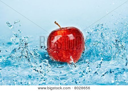 Apple und Wasser