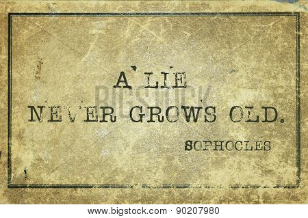 Lie Sophocles