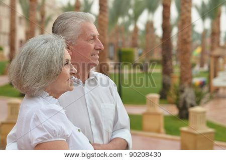 couple smilling together