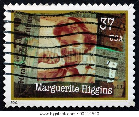 Postage Stamp Usa 2002 Marguerite Higgins, American Reporter