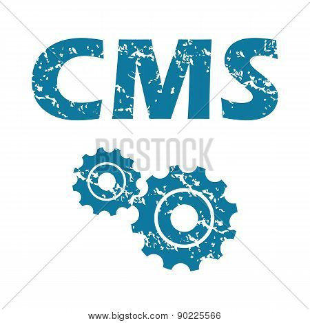 CMS grunge icon