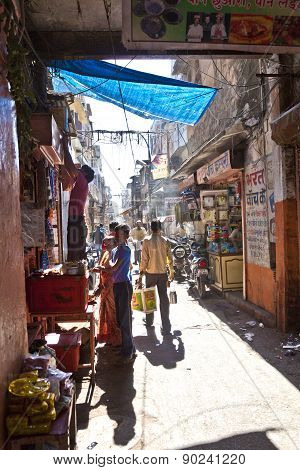 Cycle Rickshaws  In The Streets