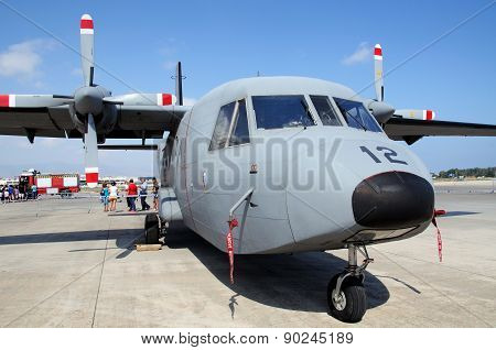 CASA 212 Military Transport Plane.