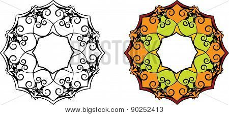 Abstract Flower