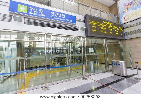 Dorasan Railway Station Inside