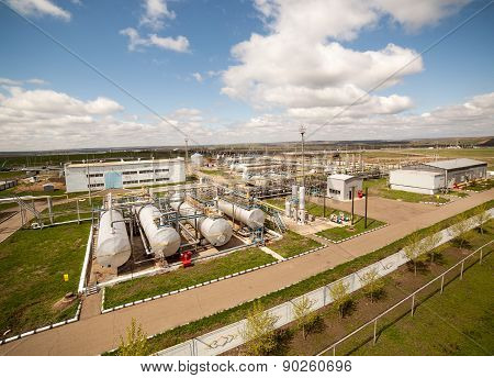 petroleum factory