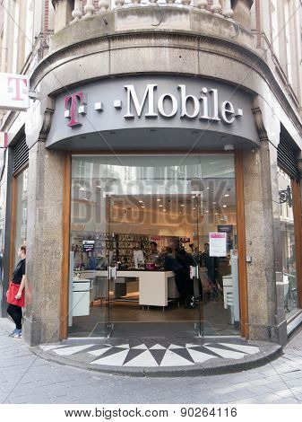 T-mobile Store In Amsterdam