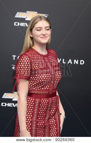 LOS ANGELES - MAY 9:  Willow Shields at the 