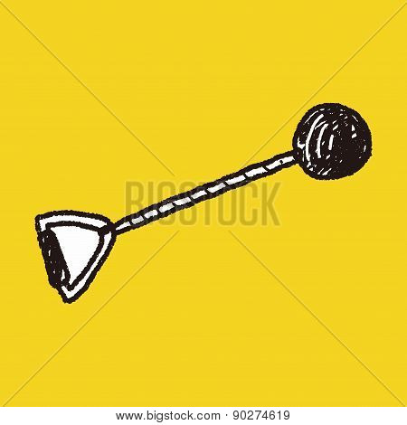 Shot Put Doodle