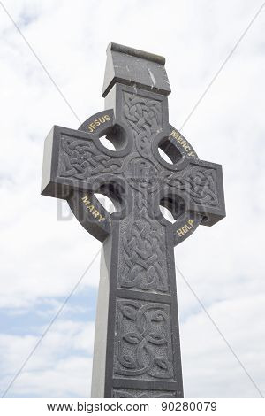 Celtic Cross From A Grave Yard