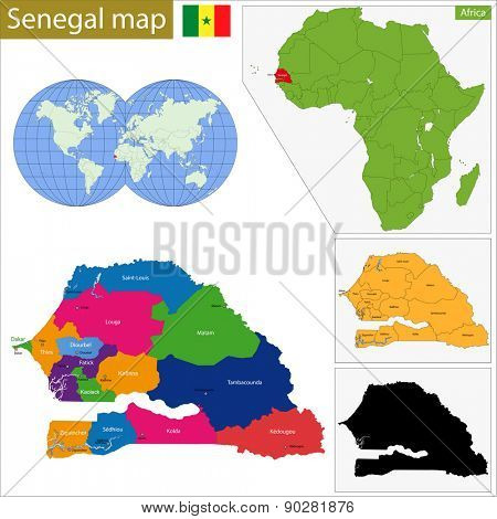 Administrative division of the Republic of Senegal