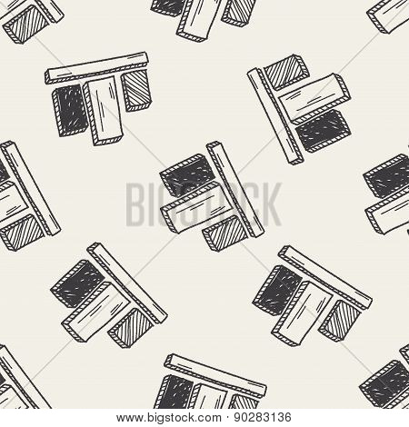 Bussiness Chart Doodle Drawing