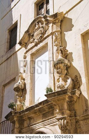 Ex Dogana Palace. Molfetta. Puglia. Italy.