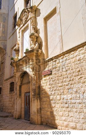 Ex Dogana Palace. Molfetta. Puglia. Southern Italy.